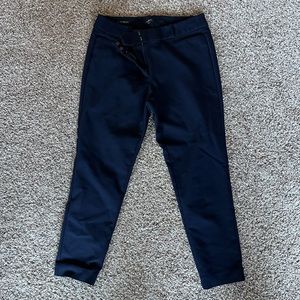 LOFT Navy Ankle Pants